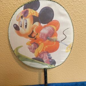 VTG Mickey skiing hand fan